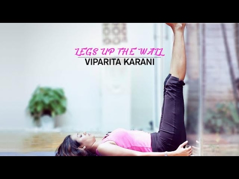 Viparita Karani Legs up the wall pose